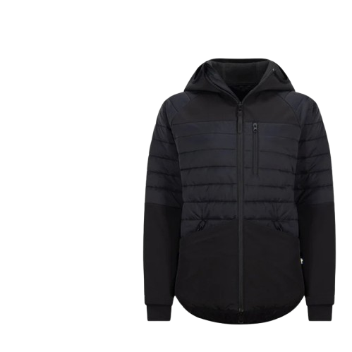 Dog Handler Black Bubble Jacket