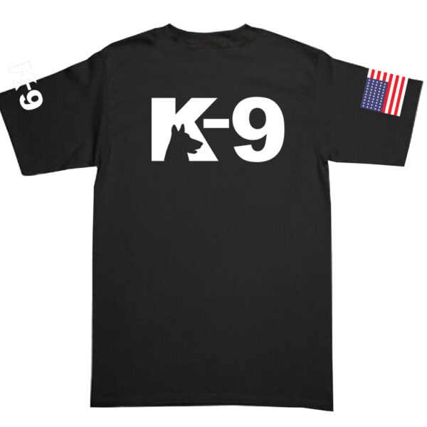 Gs-eagle Men's K-9 Police Graphic T-Shirt