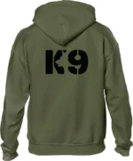 K9 Green Dog Hoodie