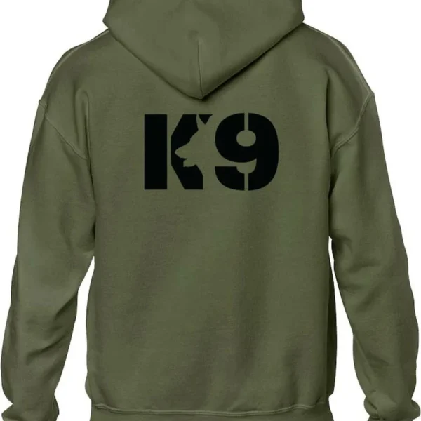 K9 Green Dog Hoodie