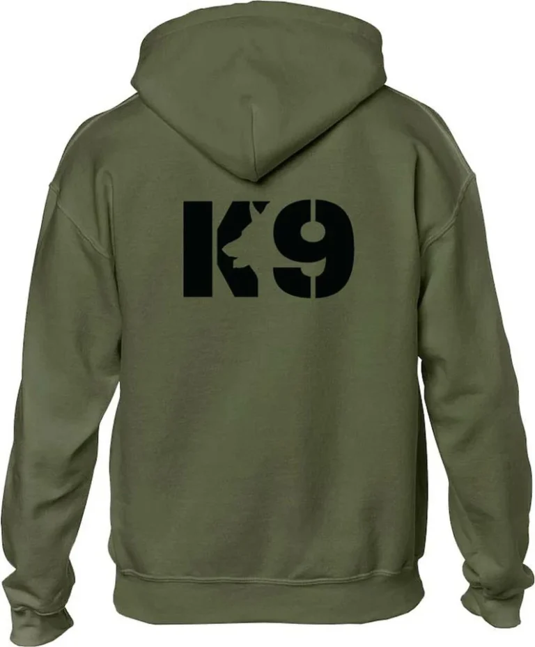 K9 Green Dog Hoodie
