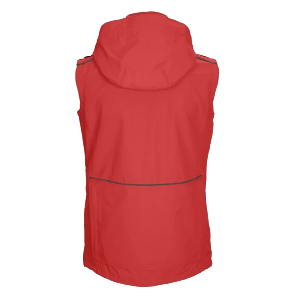 Men Multi-Pockets Hooded Vest