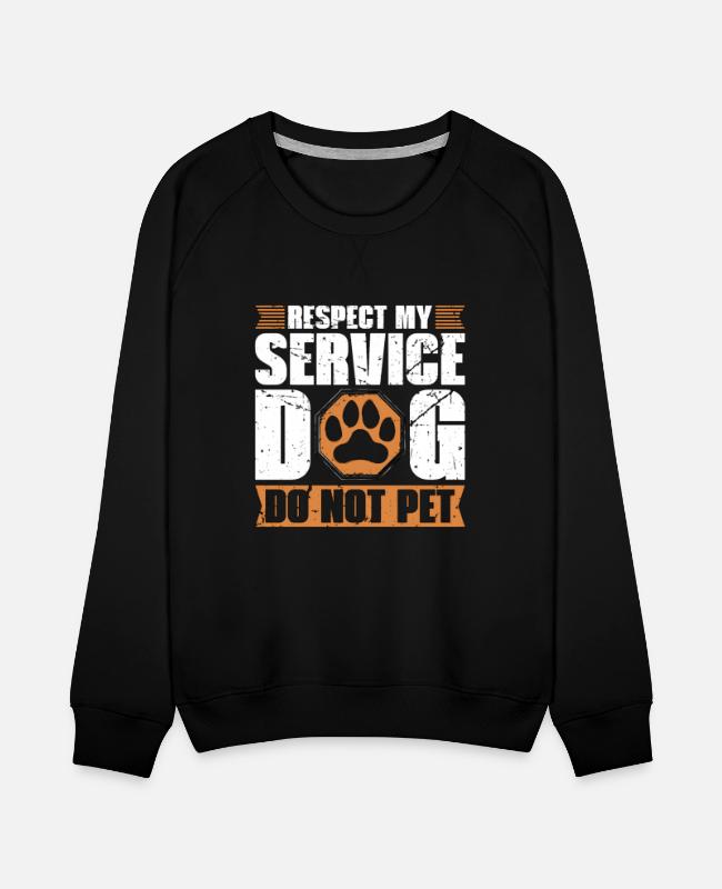 Respect My Service Therapy Dog Sweatshirt