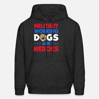 German Shepherd Military Dog Hoodie