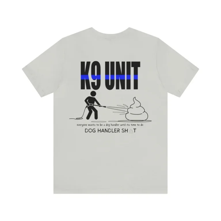 K9 Unit Dog Handler T-Shirt | Pup Pioneer