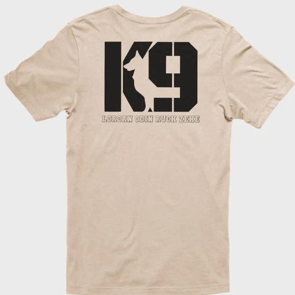 High-quality K9 T-shirt