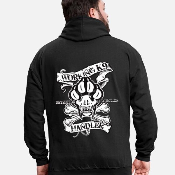 White Working K9 Handler Hoodie
