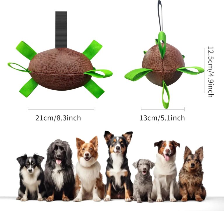 : Durable Interactive Dog Football