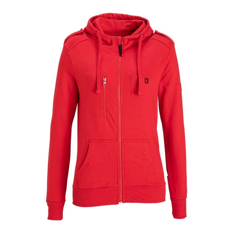 Trainer Zipper Red Hoodie