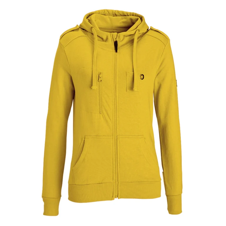 Trainer Zipper Yellow Hoodie