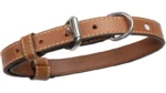Classic Genuine Leather Dog Collar